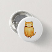 Badge Rond 2,50 Cm Cat (Devant & derrière)