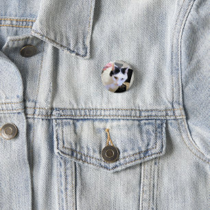 Badge Rond 2,50 Cm Cat