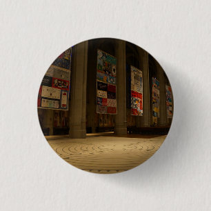 Badge Rond 2,50 Cm Cathédrale San Francisco Grace #6-1 Pinback Button