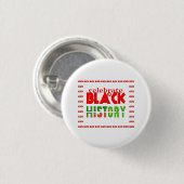 BADGE ROND 2,50 CM CELEBRATE BLACK HISTORY (Devant & derrière)