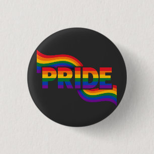 Badge Rond 2,50 Cm Célébration arc-en-ciel de la fierté