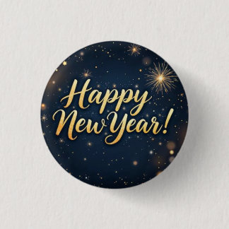 Badge Rond 2,50 Cm Celebration New Year Patches 2026