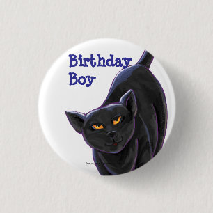 Badge Rond 2,50 Cm Centre de fête du Chat Noir