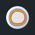 Badge Rond 2,50 Cm Cercle arc-en-ciel coloré PERSONNALISÉ<br><div class="desc">Décorez votre tenue avec ce bouton d'art cool. Ça fait un grand cadeau ! Vous pouvez le customiser,  modifier les couleurs,  les polices et ajouter du texte. Consultez ma boutique pour plus de couleurs et de motifs ! Faites-moi savoir si vous aimeriez quelque chose de personnalisé aussi.</div>