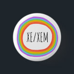 Badge Rond 2,50 Cm Cercle arc-en-ciel coloré XE/XEM<br><div class="desc">Décorez votre tenue avec ce bouton d'art cool. Ça fait un grand cadeau ! Vous pouvez le customiser et ajouter du texte. Consultez ma boutique pour plus de couleurs et de motifs ! Faites-moi savoir si vous aimeriez quelque chose de personnalisé aussi.</div>