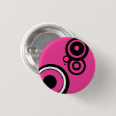 Badge Rond 2,50 Cm Cercle, cercle (Devant & derrière)