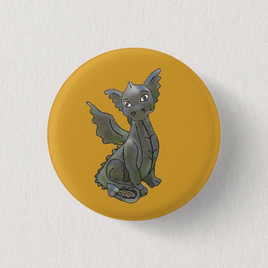 Badge Rond 2,50 Cm cerf-volant simple (Devant)