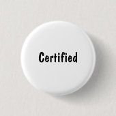 Badge Rond 2,50 Cm Certifié (Devant)
