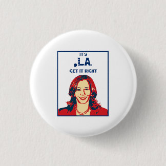 Badge Rond 2,50 Cm C'est Comma-La - Faites-le bien !