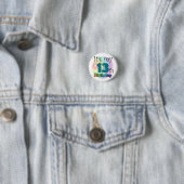 Badge Rond 2,50 Cm C'est mon 13ème anniversaire (En situation)