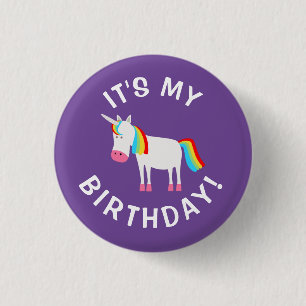 Badge Rond 2,50 Cm C'est mon anniversaire !