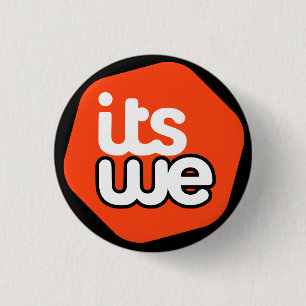 Badge Rond 2,50 Cm C'est Nous - logo parodie - bouton