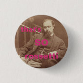 Badge Rond 2,50 Cm C'est tellement Rossetti Pin (Devant)