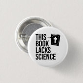 Badge Rond 2,50 Cm Cette Bible manque de science (Devant & derrière)