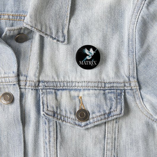 Badge Rond 2,50 Cm Chaînes du destin volé (En situation)