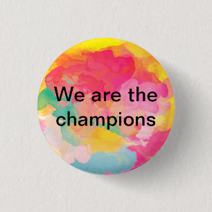 Badge Rond 2,50 Cm Champion Botão Imagiine*