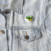 BADGE ROND 2,50 CM CHANCE SOLEIL ! (En situation)