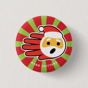 Badge Rond 2,50 Cm Chants de Noël et chansons de chant du père noë