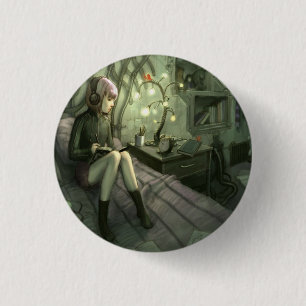 Badge Rond 2,50 Cm Chaos pt1