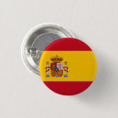 Badge Rond 2,50 Cm Chapa de España (Devant & derrière)