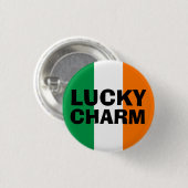 Badge Rond 2,50 Cm Charme Porte-Bonheur (Devant & derrière)