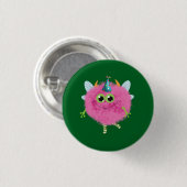 Badge Rond 2,50 Cm Charming birthday monster (Devant & derrière)