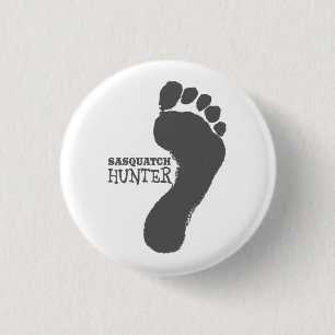 Badge Rond 2,50 Cm Chasquatch - Bigfoot