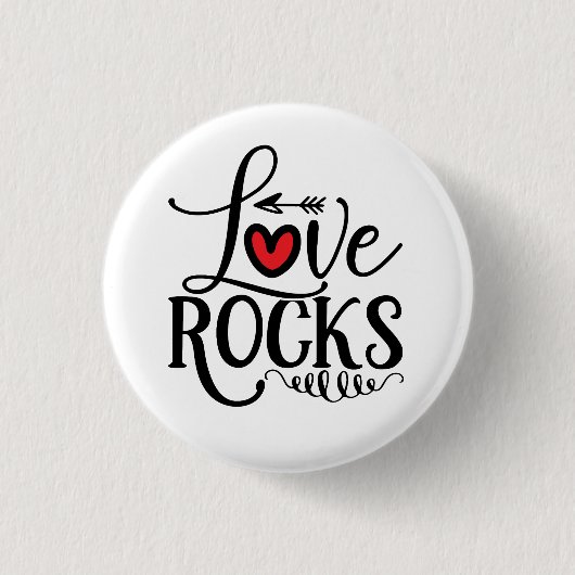 Badge Rond 2,50 Cm Chasseur de roches (Devant)