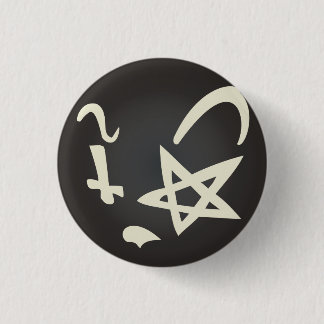 Badge Rond 2,50 Cm Chat intelligent