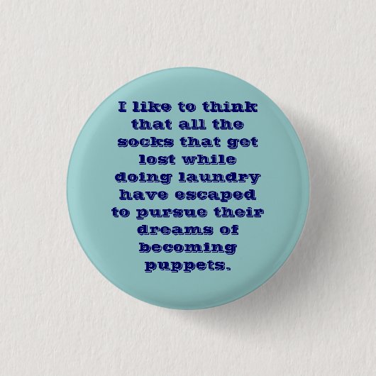 Badge Rond 2,50 Cm chaussettes (Devant)