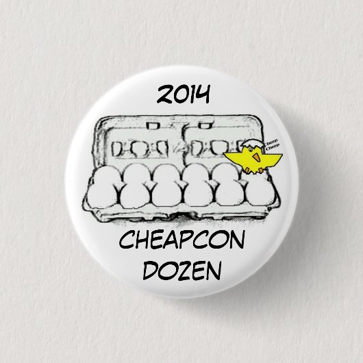 Badge Rond 2,50 Cm cheapcon 12 (Devant)