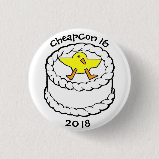 Badge Rond 2,50 Cm cheapcon 16 (Devant)