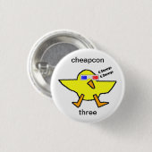 Badge Rond 2,50 Cm cheapcon 3 (Devant & derrière)