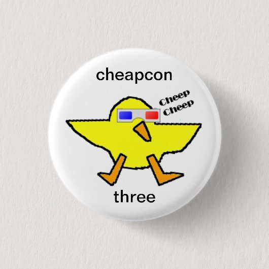Badge Rond 2,50 Cm cheapcon 3 (Devant)