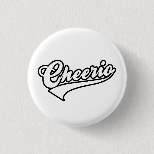 Badge Rond 2,50 Cm Cheerio (Devant)