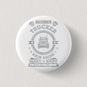 Badge Rond 2,50 Cm Chemises de camionnette à la retraite Funny Vêteme