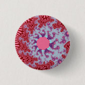 Badge Rond 2,50 Cm Cherry Cola Sunburst (Devant)