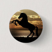 Badge Rond 2,50 Cm cheval (Devant)