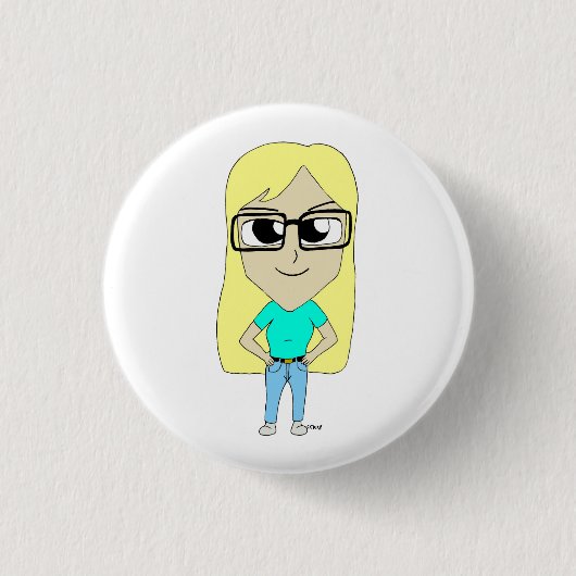 Badge Rond 2,50 Cm chibi (Devant)