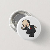 Badge Rond 2,50 Cm Chibi Vladimir Ilyich Lénine (Devant & derrière)