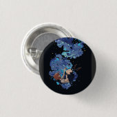 Badge Rond 2,50 Cm Chica al vacío (Devant & derrière)