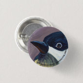 Badge Rond 2,50 Cm Chickadee (Devant & derrière)
