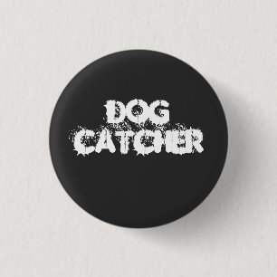 Badge Rond 2,50 Cm Chien cadeau Halloween CatcHER
