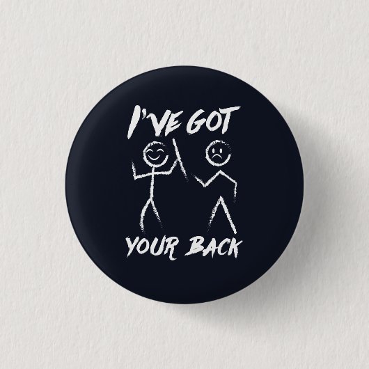 Badge Rond 2,50 Cm Chiropratitor a votre régulateur de colonne vertéb (Devant)