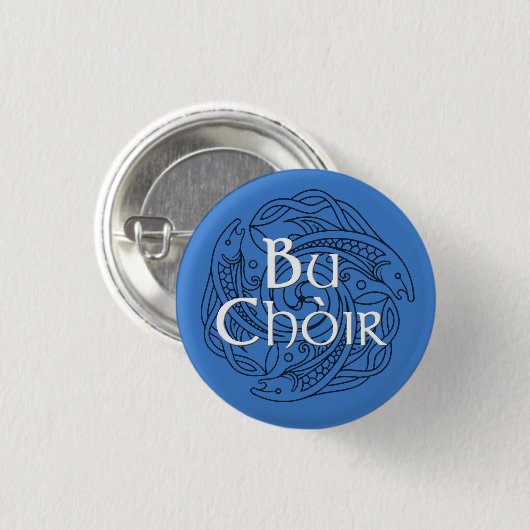 Badge Rond 2,50 Cm Choeur de Bu (Devant & derrière)