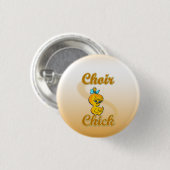 Badge Rond 2,50 Cm Choir Chick (Devant & derrière)