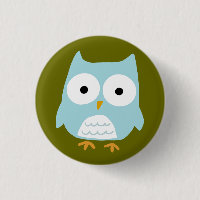 Chouette Bleue Cute Chouette Bleue Drôle Chouette
