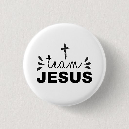 Badge Rond 2,50 Cm chrétien (Devant)