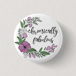 Badge Rond 2,50 Cm Chronique Fabuleux