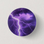 Badge Rond 2,50 Cm ciel magnifique, tonnerre (Devant)